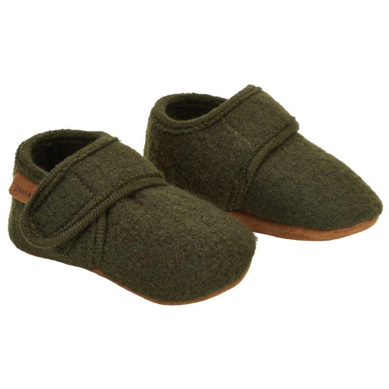 Enfant Enfant - Baby Wool Slippers - Rosin - Pearls & Swines