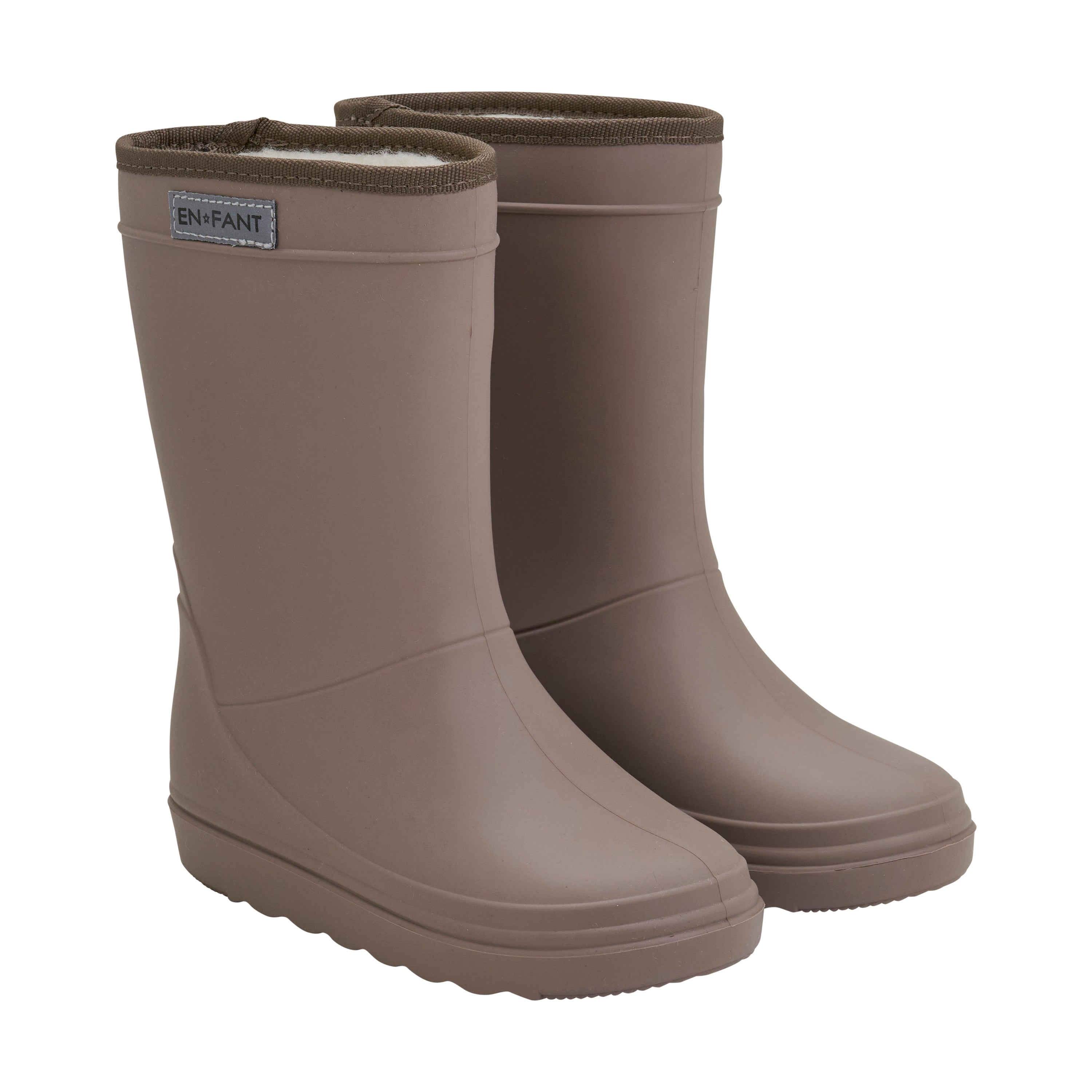 Enfant Enfant - Thermo Boot Solid - Pine Bark Solid - Pearls & Swines