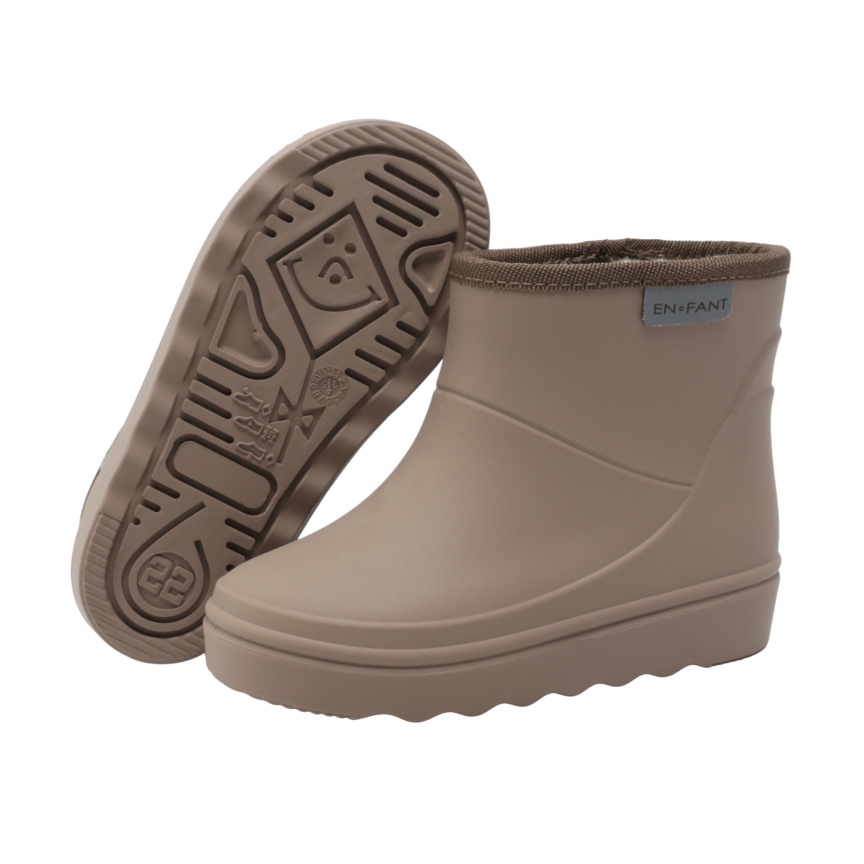 Enfant Enfant - Thermo Boot Short - Pine Bark - Pearls & Swines