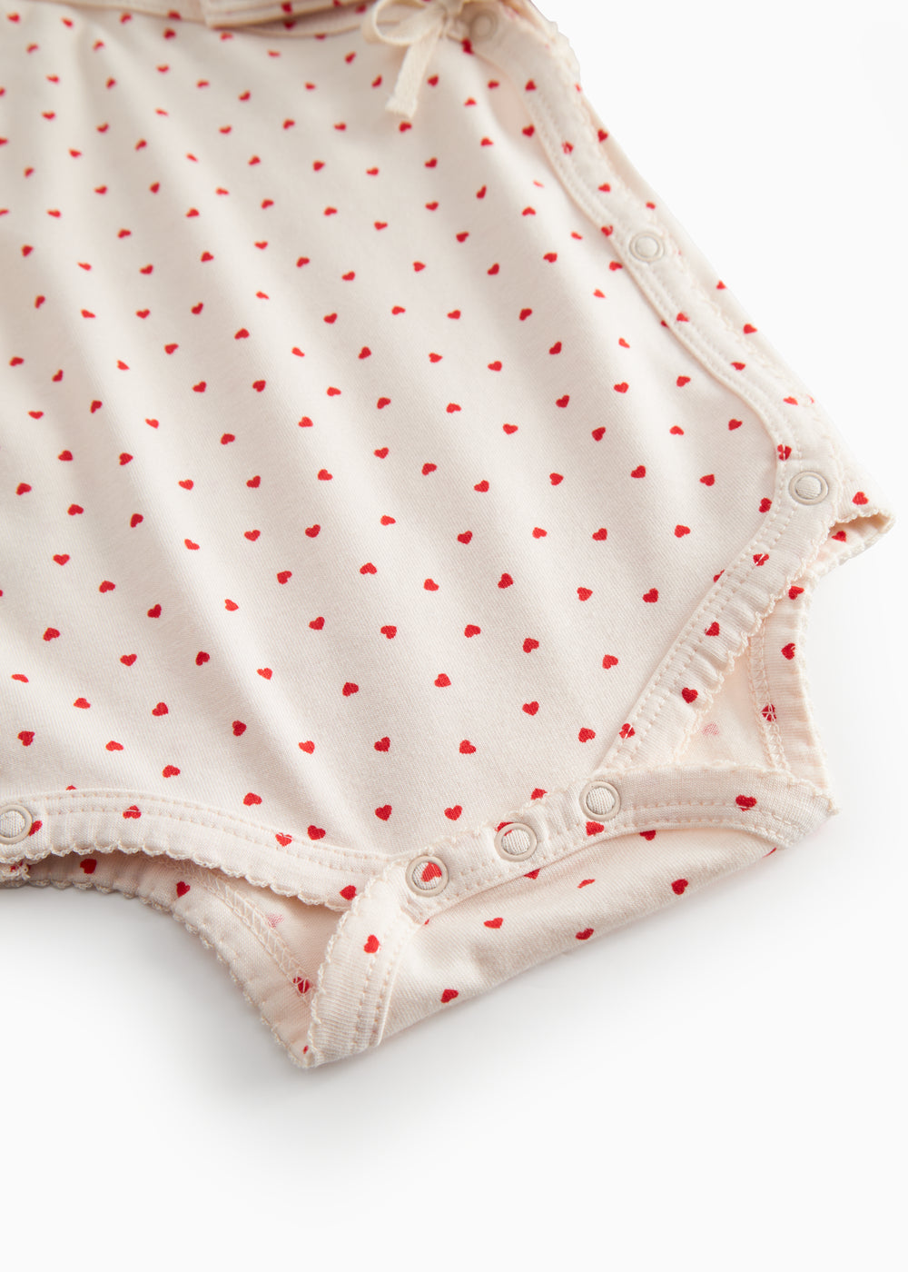 MarMar Copenhagen MarMar Copenhagen - Newborn Belita Modal Smooth Print - Happy Hearts - Pearls & Swines