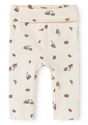 MarMar Copenhagen - Piva Pants Newborn  - Trains