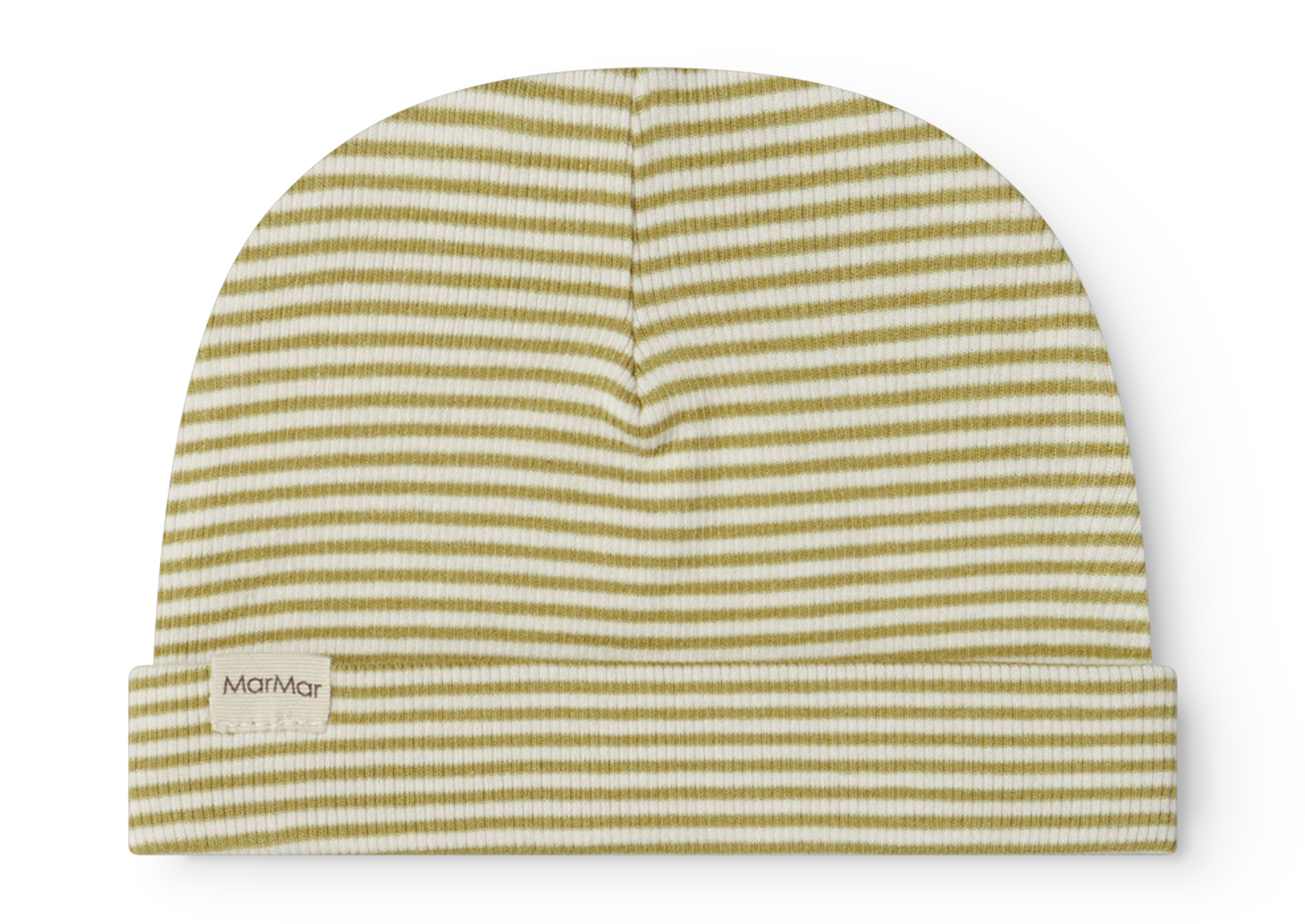 MarMar Copenhagen - Premature Aiko Modal Fine Rib - Olive stripe
