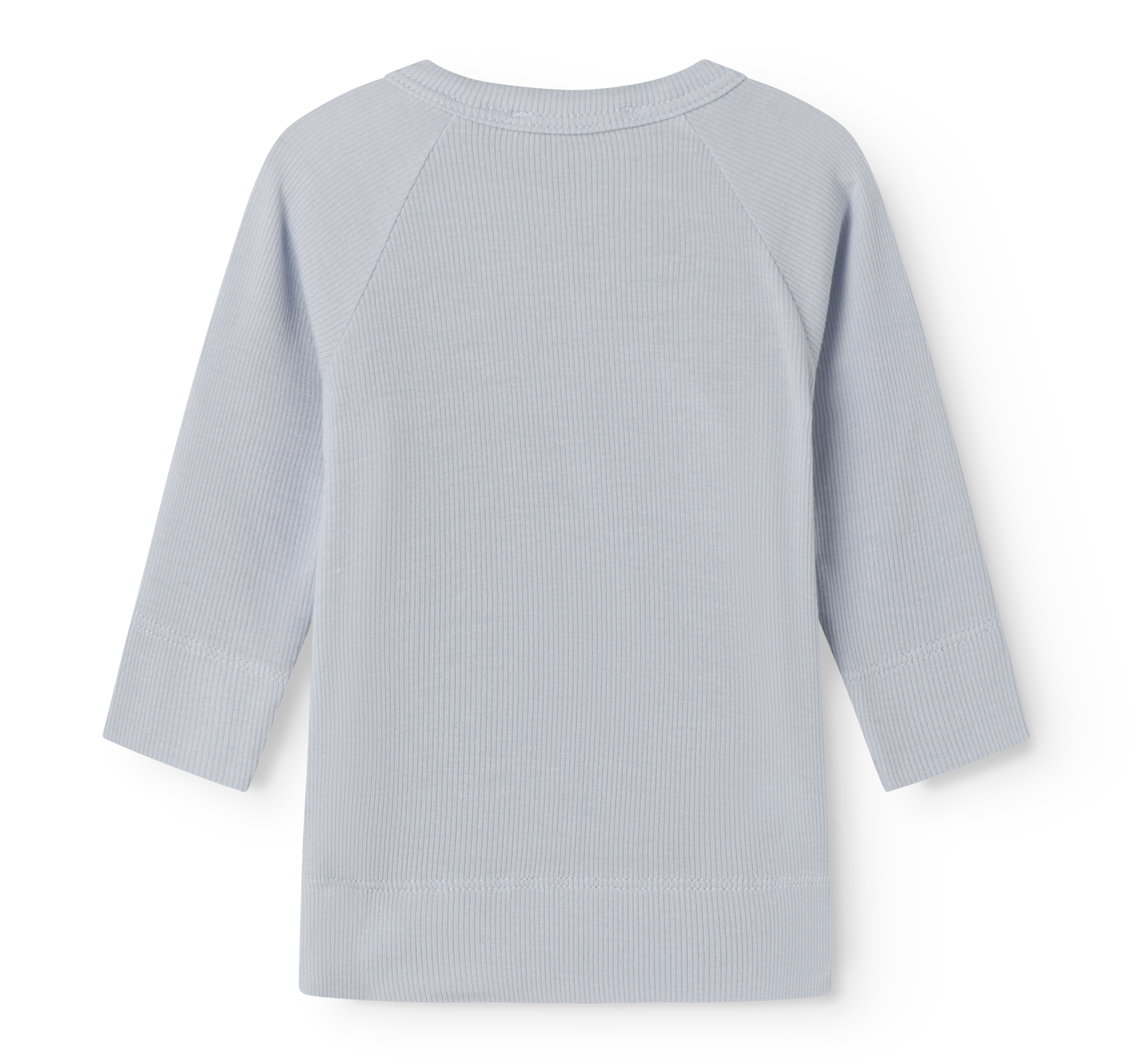 MarMar Copenhagen MarMar Copenhagen - Tuti Wrap LS Micro Modal Newborn - Blue Mist - Pearls & Swines