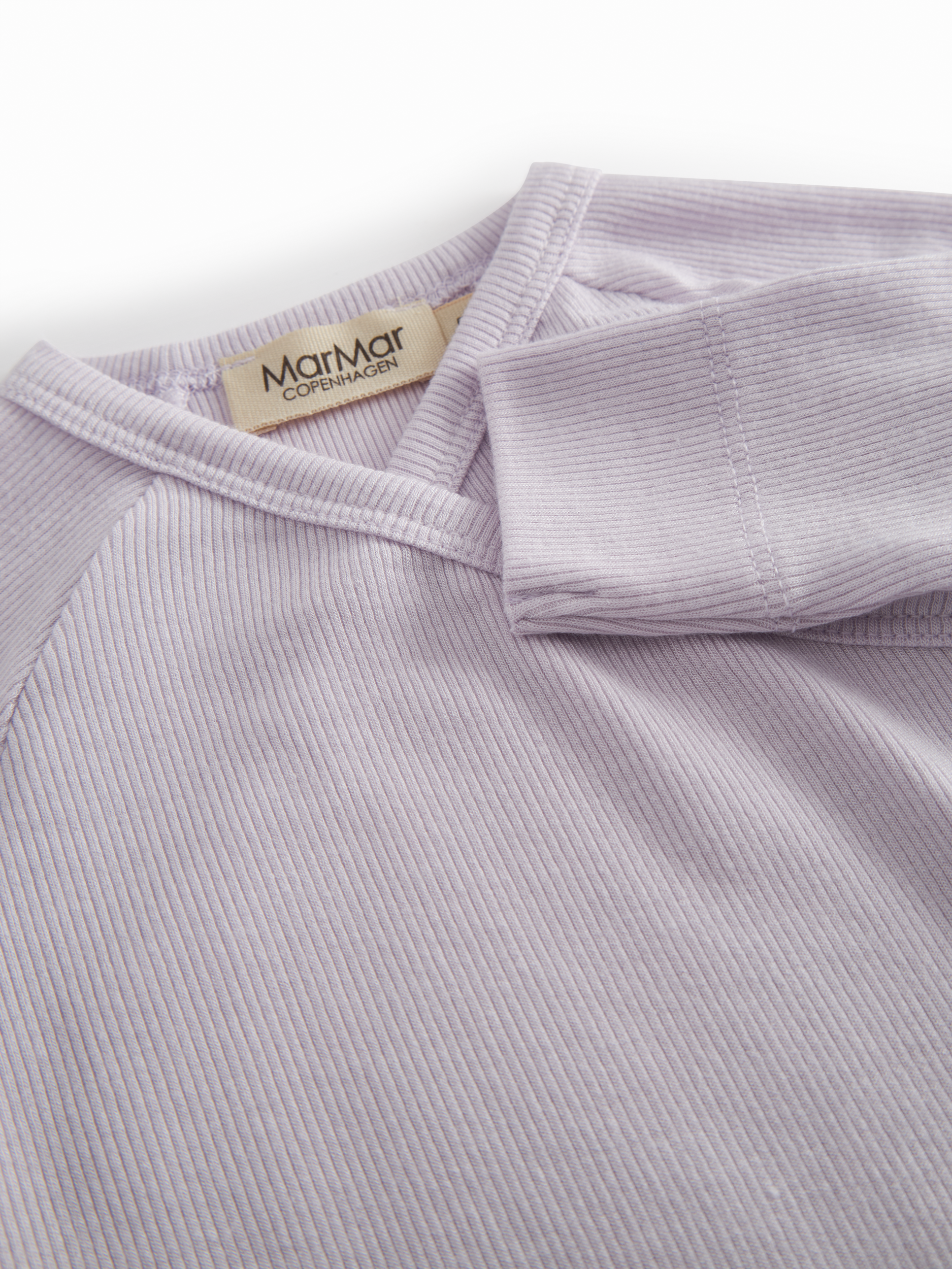 MarMar Copenhagen MarMar Copenhagen - Rulo Micro Modal Body Newborn - Sweet Violet - Pearls & Swines