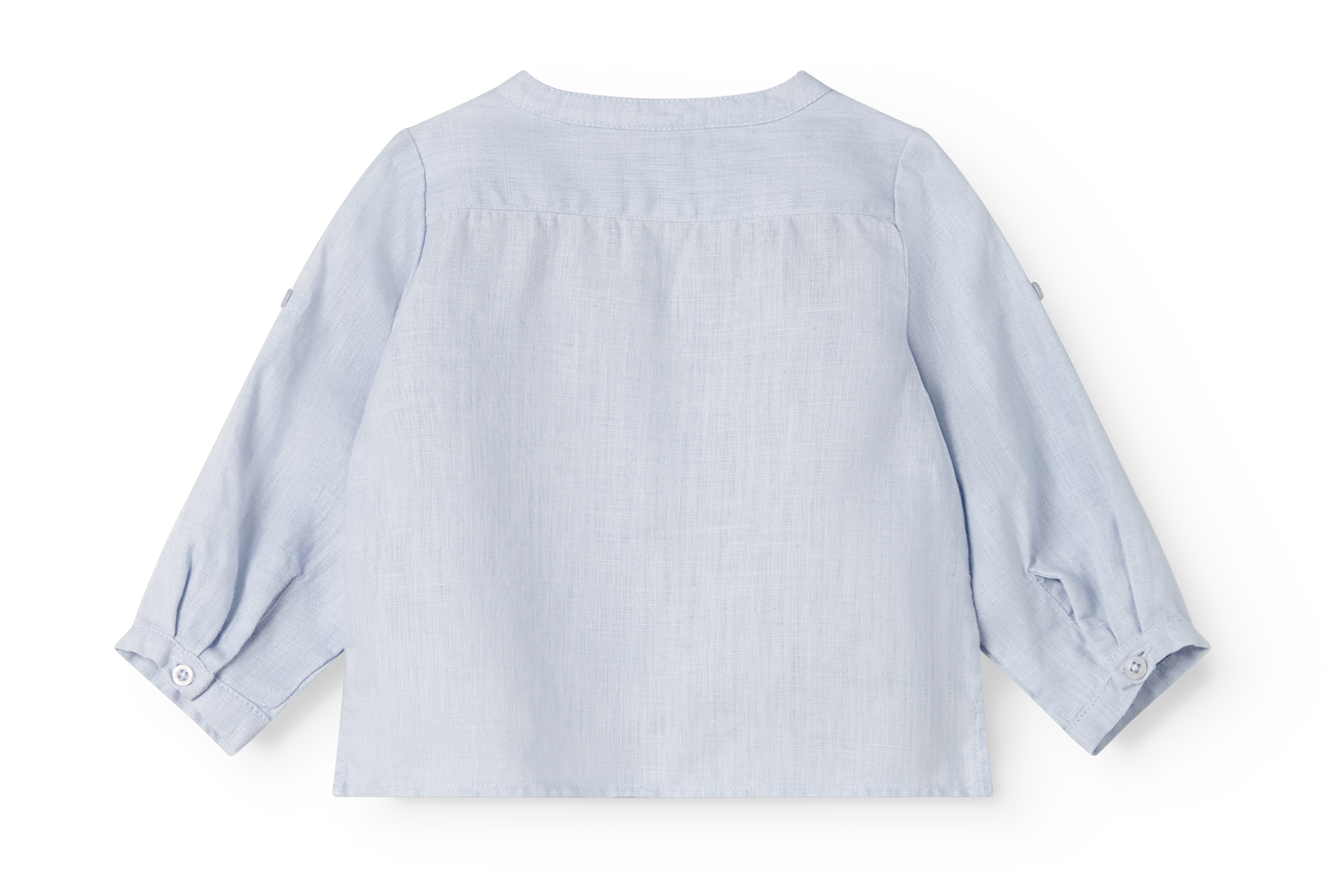MarMar Copenhagen MarMar Copenhagen - Baby Totora Linnen tops - Blue Mist - Pearls & Swines