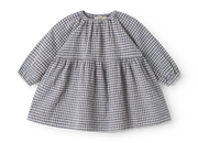 MarMar Copenhagen MarMar Copenhagen - Dawson Cotton linen - Marine Check - Pearls & Swines