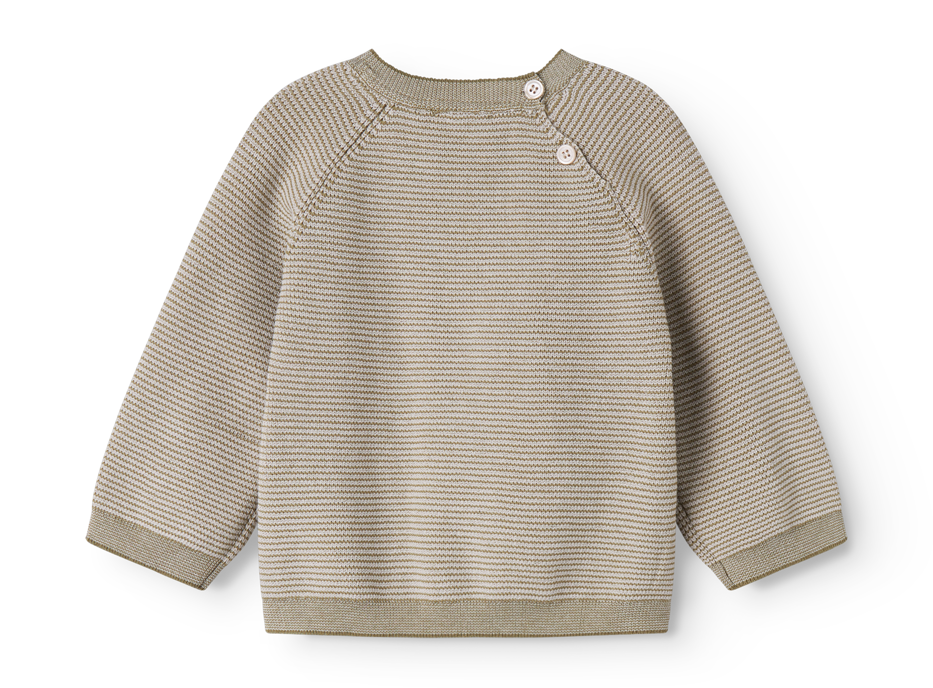 MarMar Copenhagen - Totin B, Cotton stripe knit - Vanilla Stripe