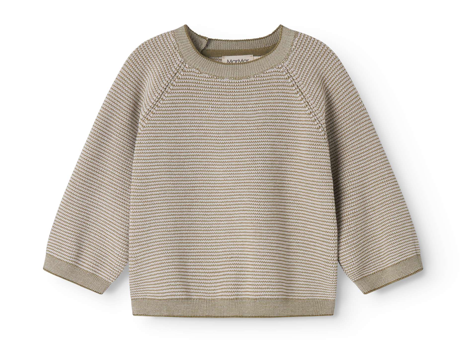 MarMar Copenhagen - Totin B, Cotton stripe knit - Vanilla Stripe
