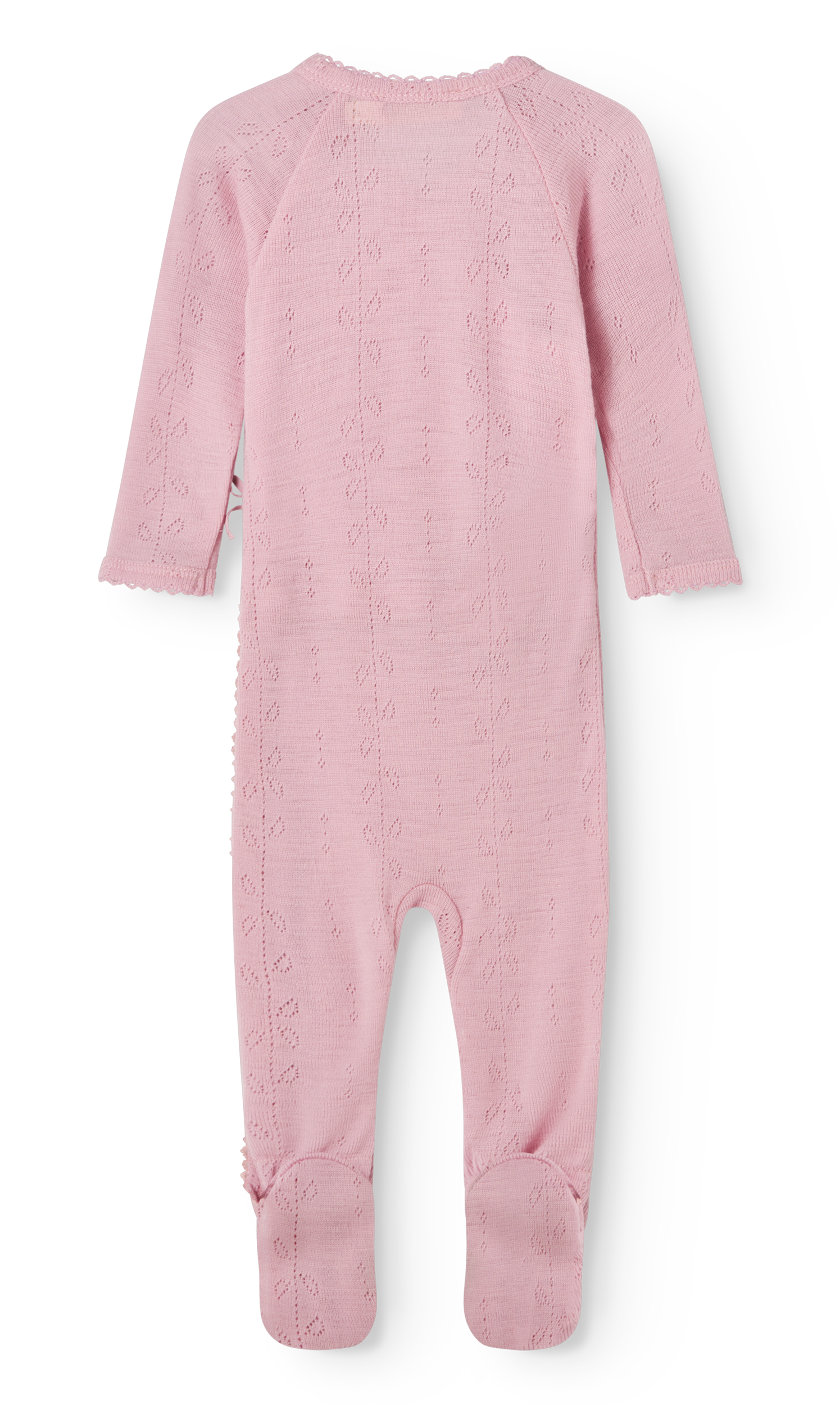 MarMar Copenhagen MarMar Copenhagen - Rubetta Wool Pointelle Newborn - Soft Berry - Pearls & Swines