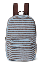 Pearls and Swines Studio Noos - Wool Midi Backpack with Front Pocket - Stripy - Pearls & Swines