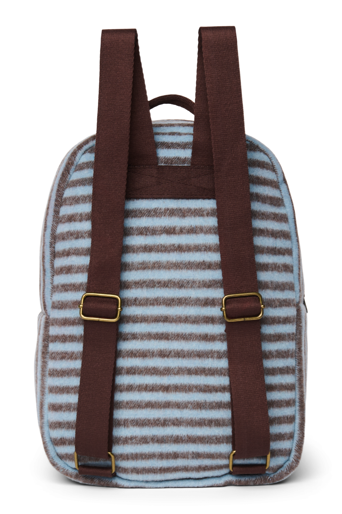 Pearls and Swines Studio Noos - Wool Midi Backpack with Front Pocket - Stripy - Pearls & Swines