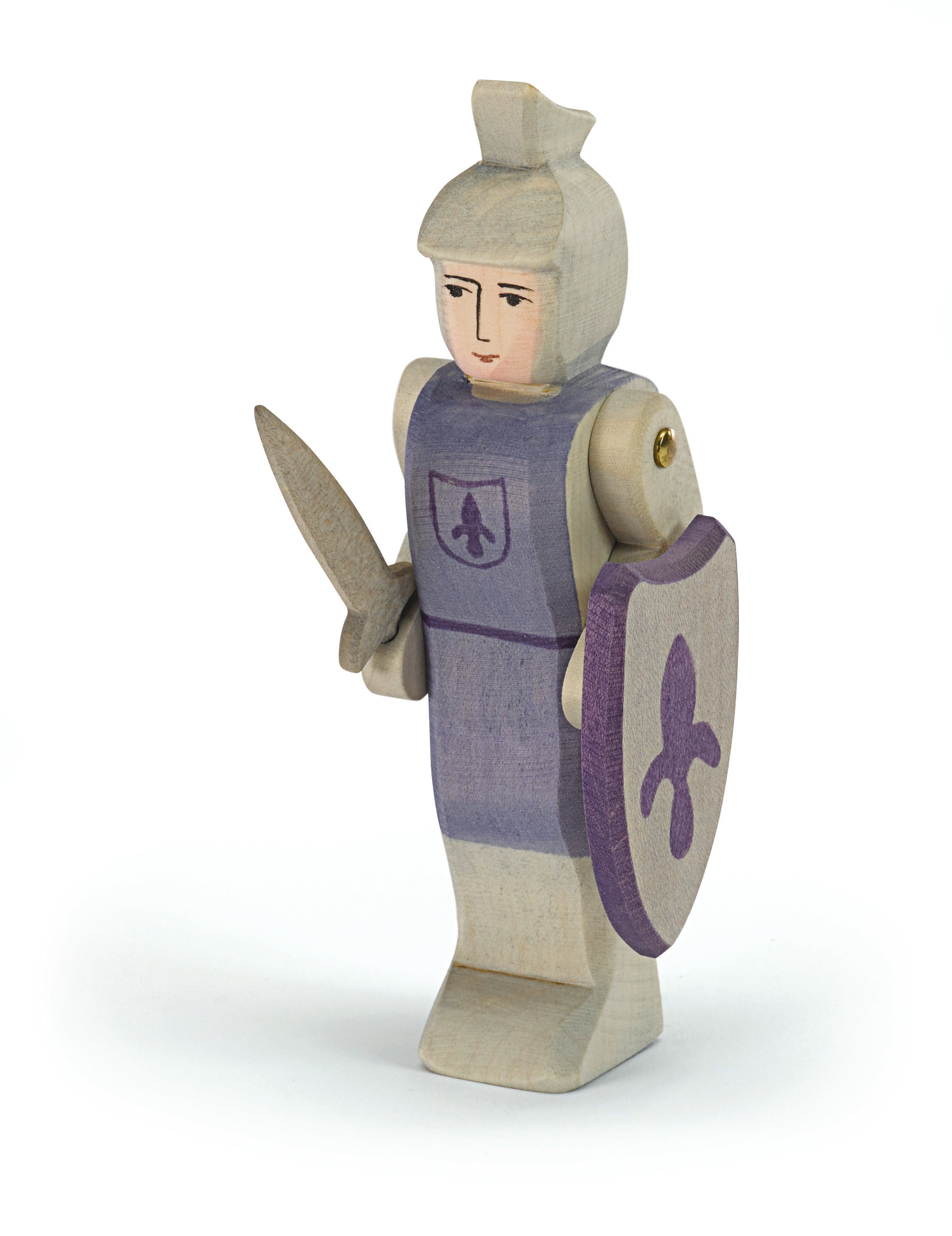 Ostheimer ostheimer - Knight Standing Blue - Wooden figure - Pearls & Swines