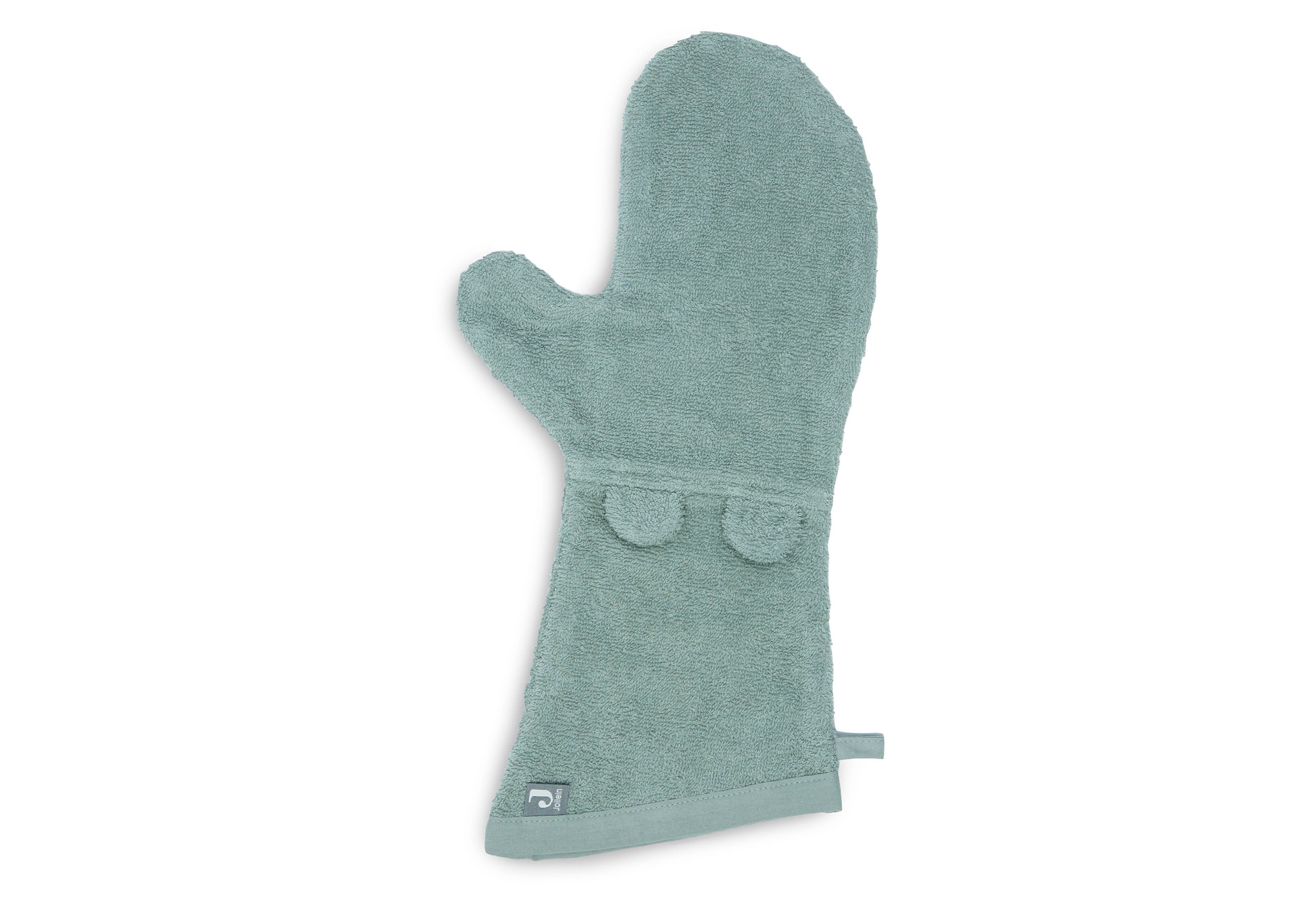 Jollein Jollein - Washcloth Terry Ears - Ash Green - Pearls & Swines