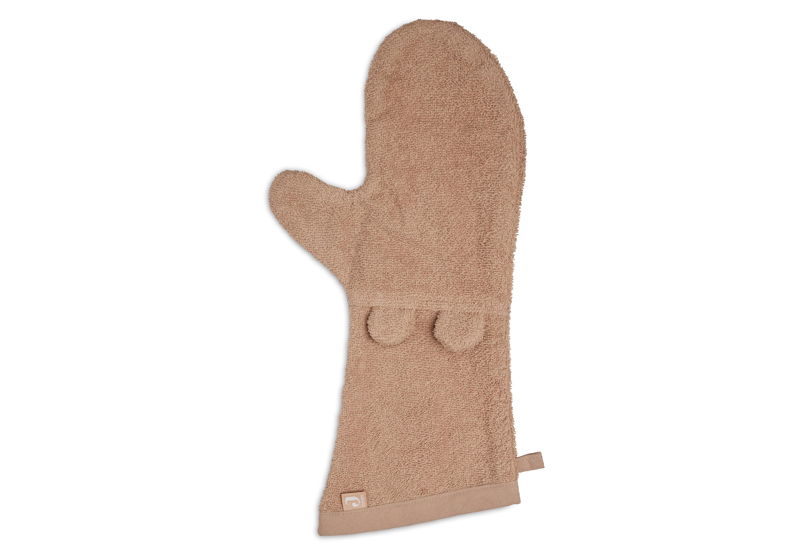 Jollein Jollein - Washcloth Terry with Ears - Biscuit - Pearls & Swines