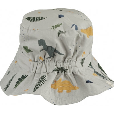 Liewood Collection Sale - Liewood - Sander Bucket Hat - Dino Dove Blue - Pearls & Swines