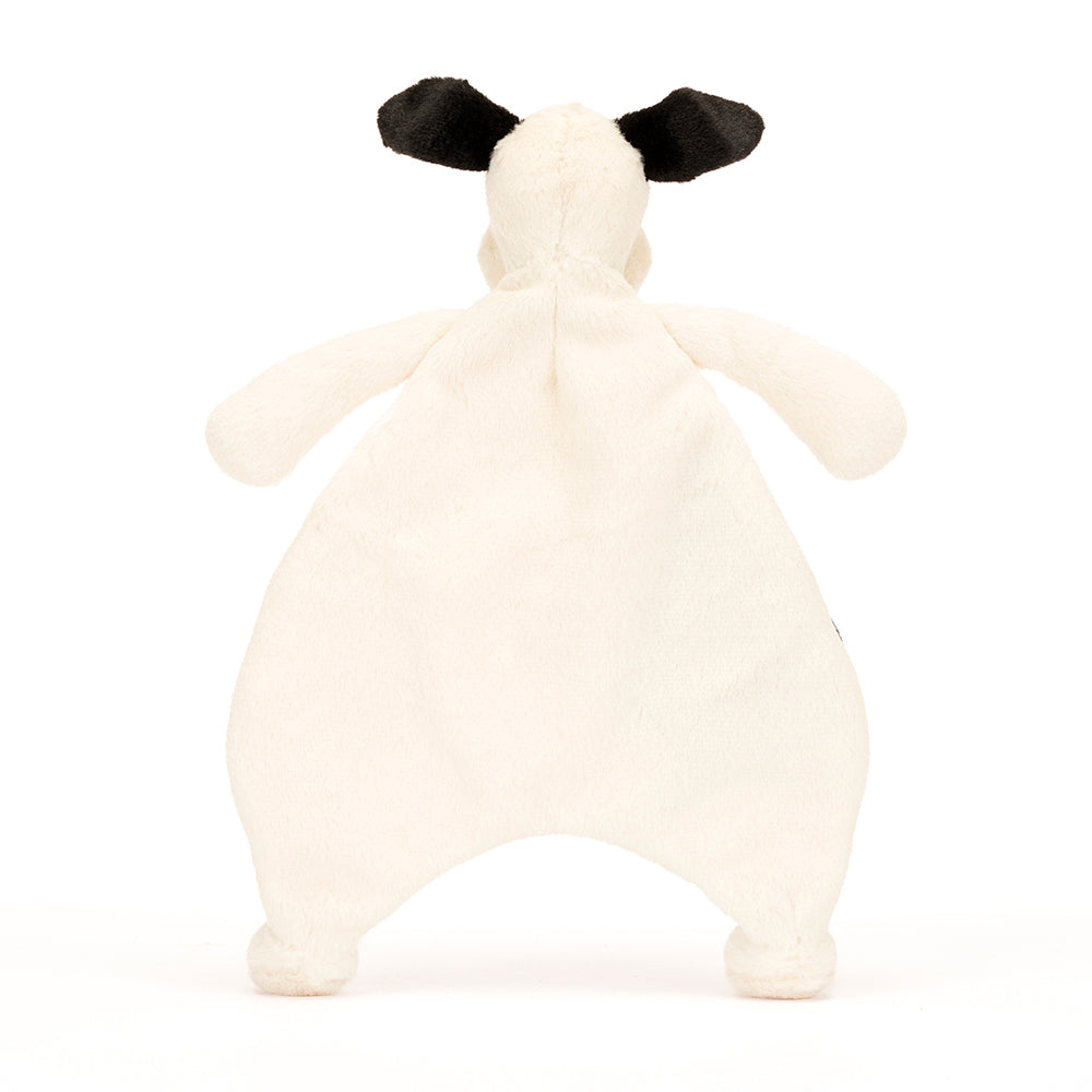 Jellycat Jellycat - Bashful Black & Cream Puppy Comforter - Pearls & Swines