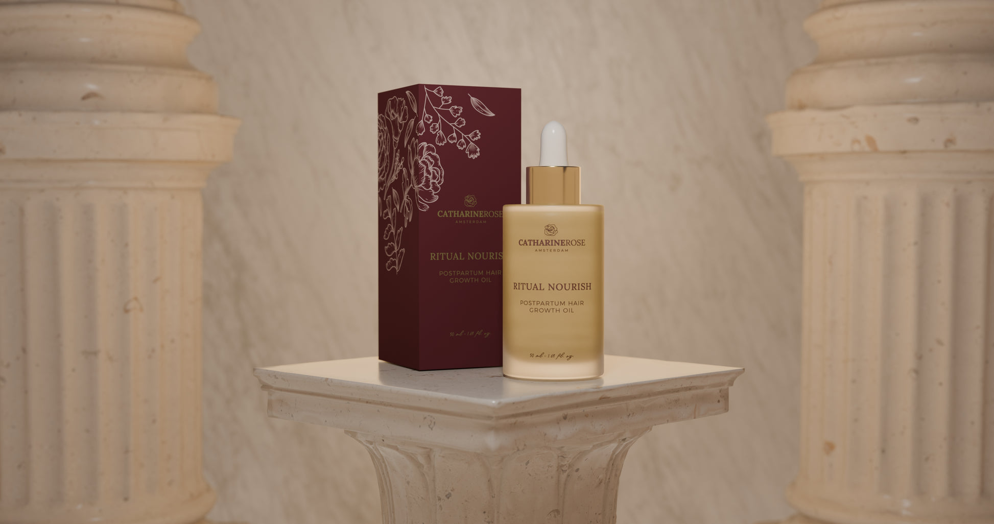 Catharine Rose Catharine Rose - Ritual Nourish - Postpartum hair growth oil - Pearls & Swines
