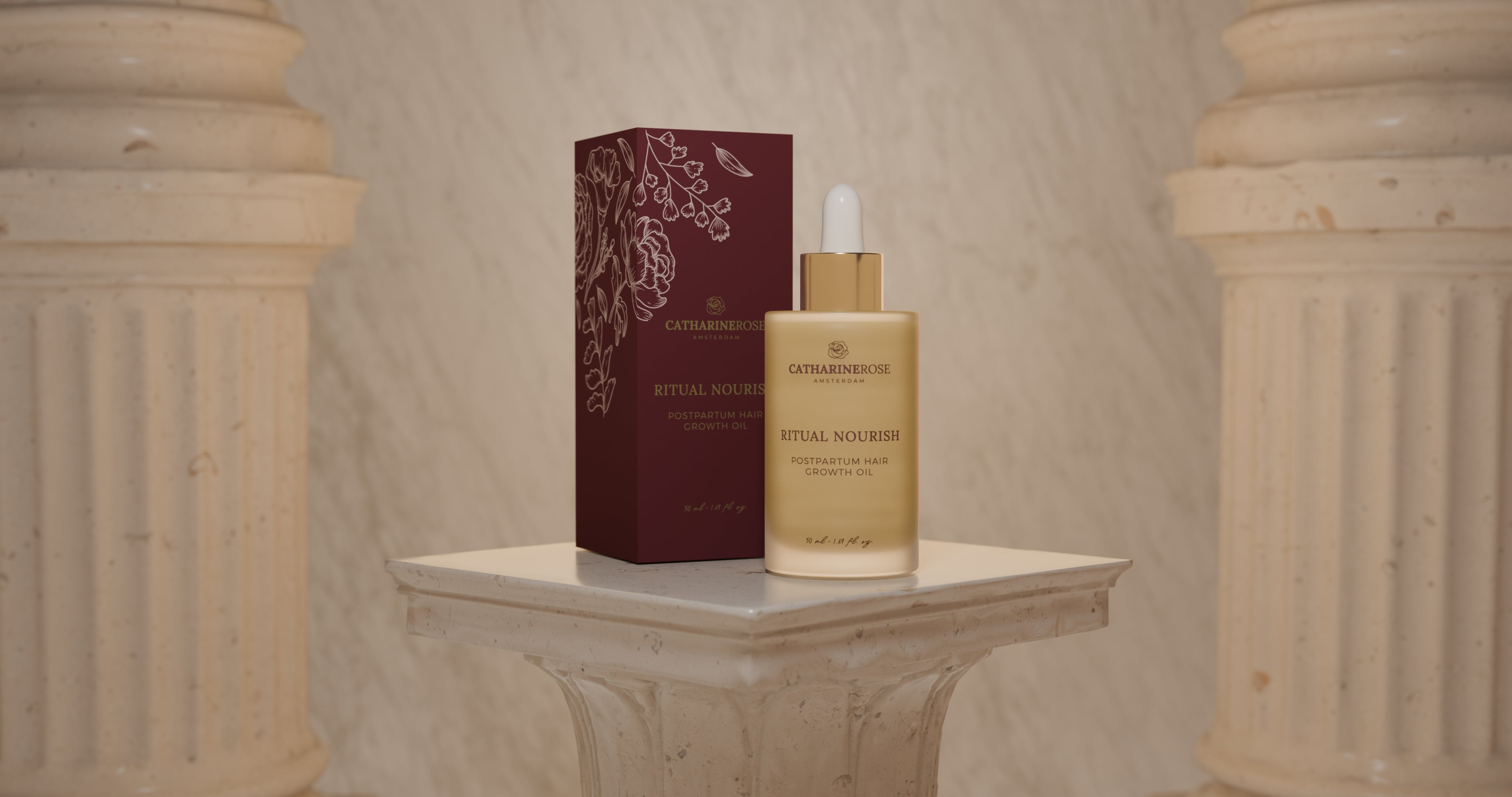 Catharine Rose Catharine Rose - Ritual Nourish - Postpartum hair growth oil - Pearls & Swines