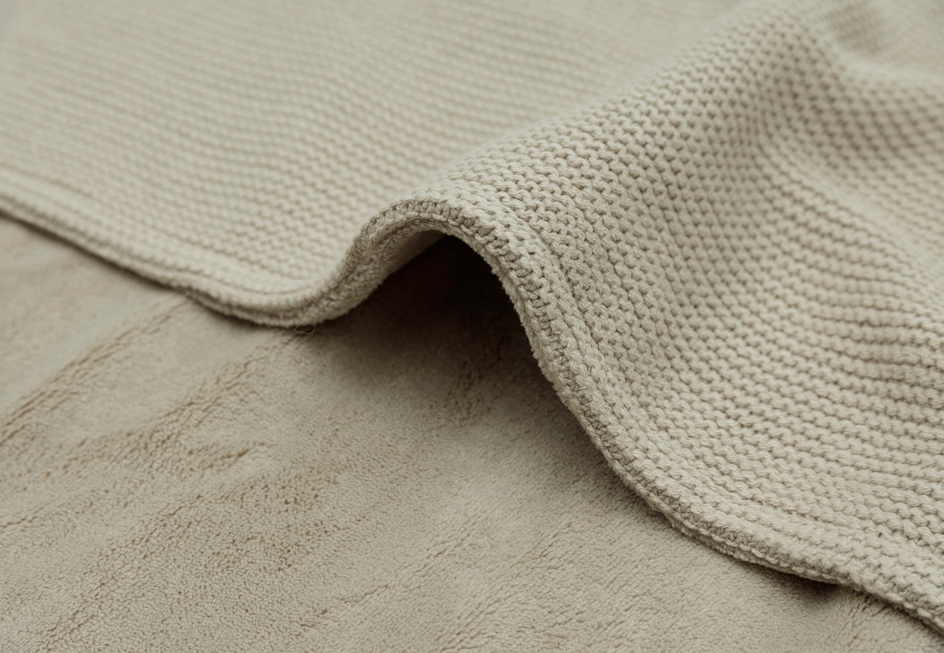 Jollein Jollein - Blanket Cradle Basic Knit - Olive Green - Pearls & Swines