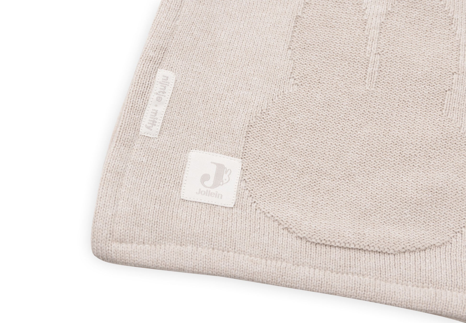 Jollein Jollein - Blanket Cradle Miffy - Nougat/Coral Fleece - Pearls & Swines