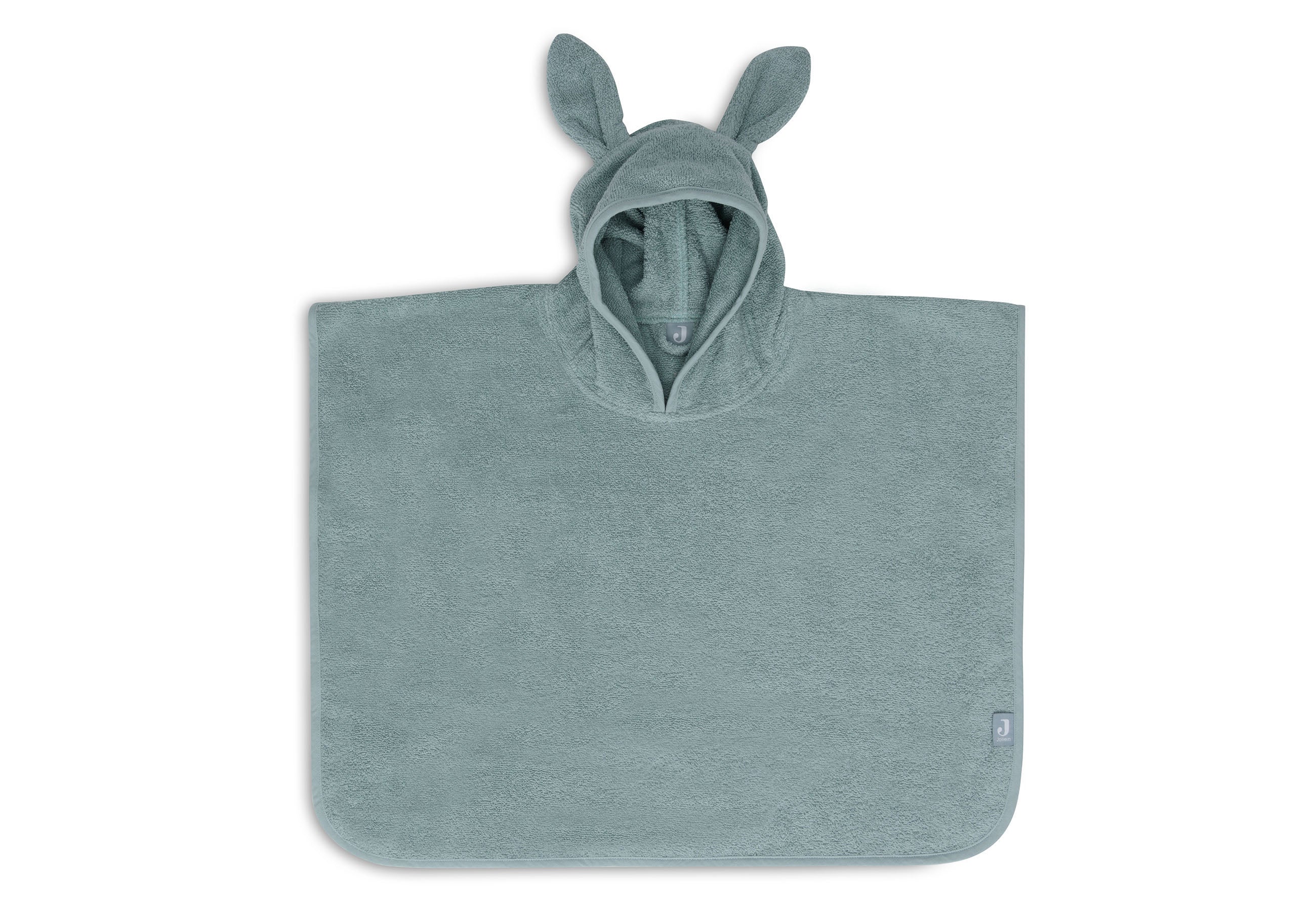 Jollein Jollein - Bath Poncho Terry - Sea Green - Pearls & Swines