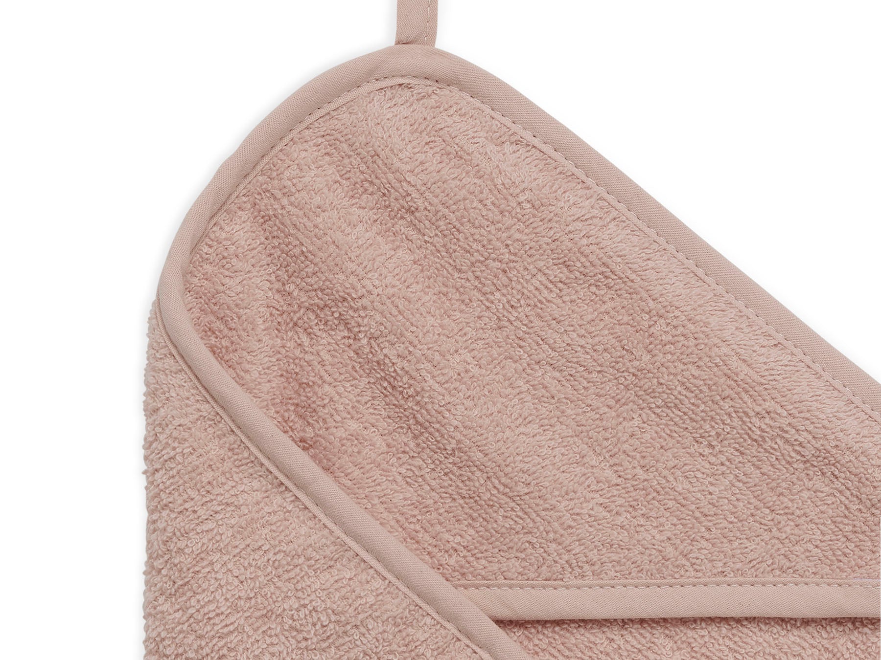 Jollein Jollein - Bath Cape Terry - Pale Pink - Pearls & Swines