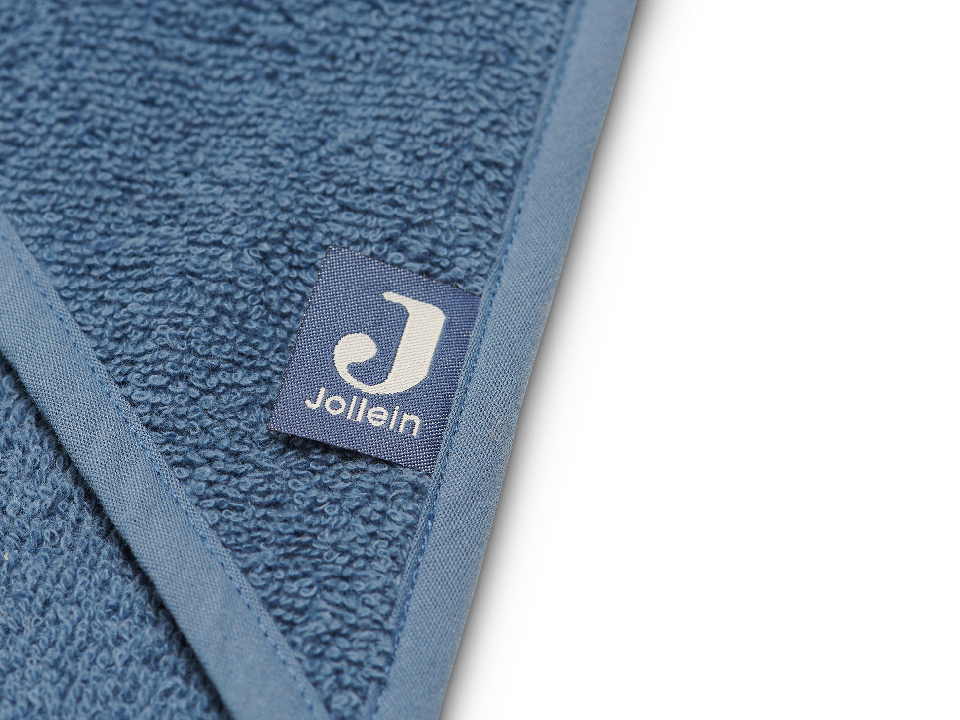 Jollein Jollein - Bath Cape Terry - Jeans Blue - Pearls & Swines