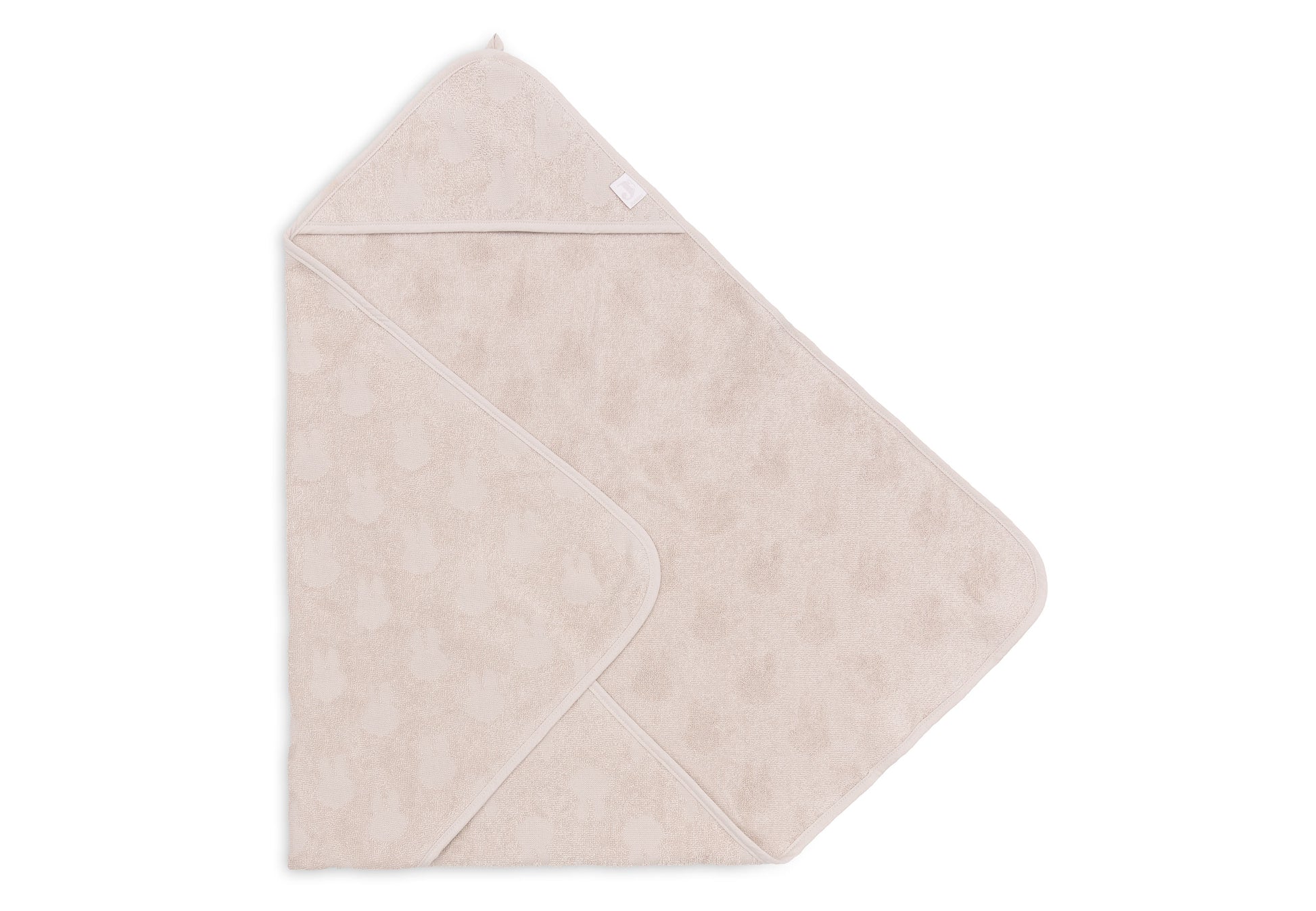 Jollein Jollein - Bath Cape Terry Miffy Jacquard - Nougat - Pearls & Swines