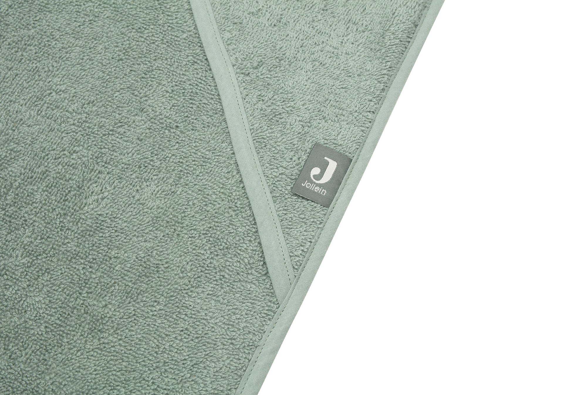Jollein Jollein - Bath Cape Terry - Ash Green - Pearls & Swines
