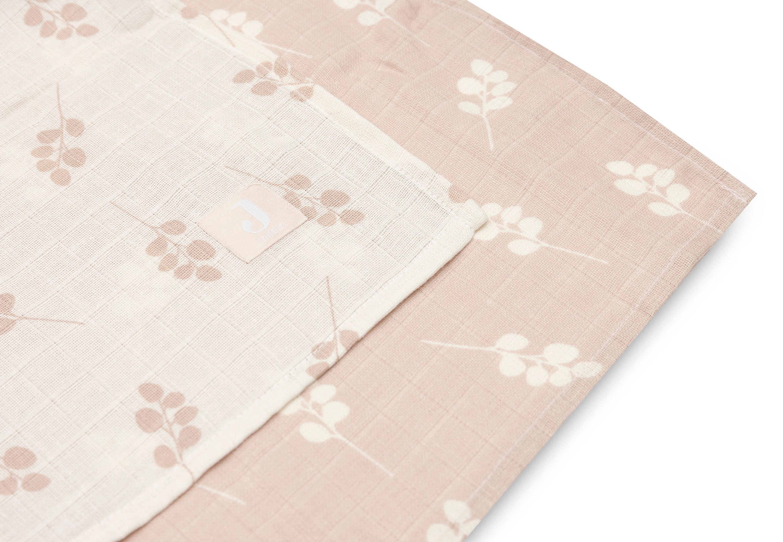 Jollein Jollein - Swaddle Muslin - Twig Wild Rose - 2 pack - Pearls & Swines