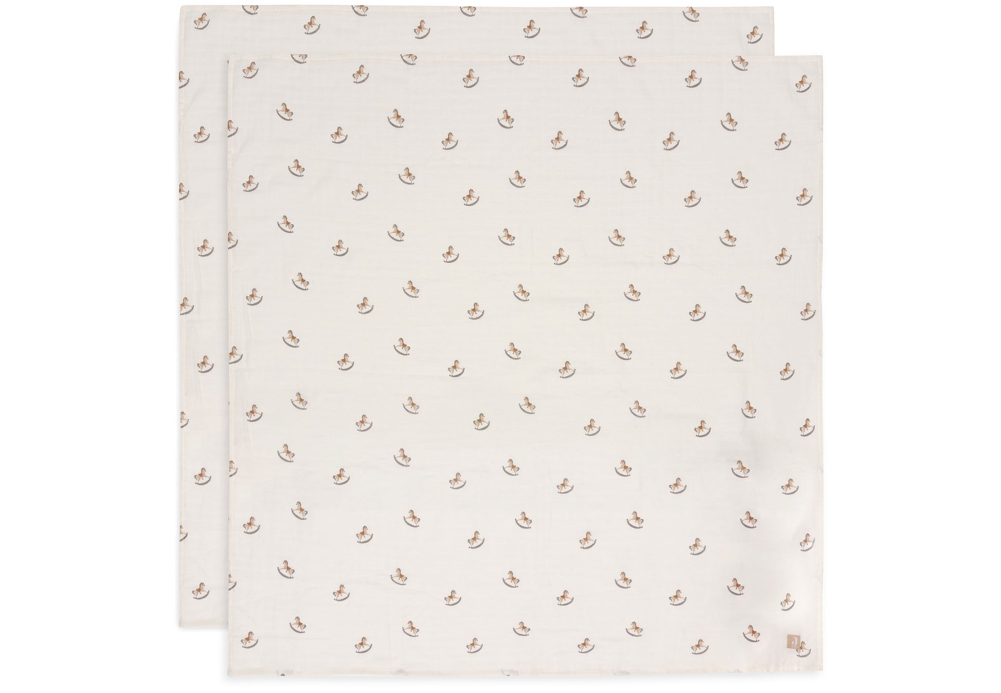 Jollein Jollein - Swaddle Muslin - Nostalgic Ride - 2 Pack - Pearls & Swines