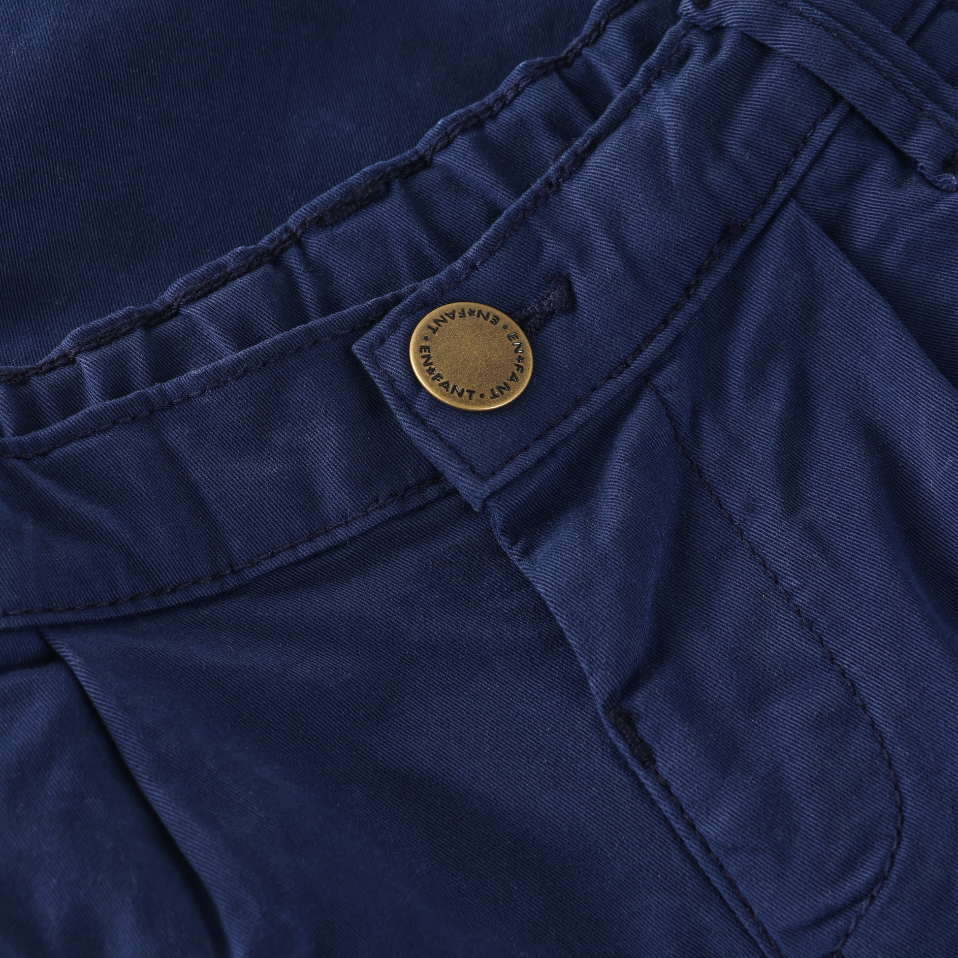 Enfant Enfant - Pants Woven - Medieval Blue - Pearls & Swines