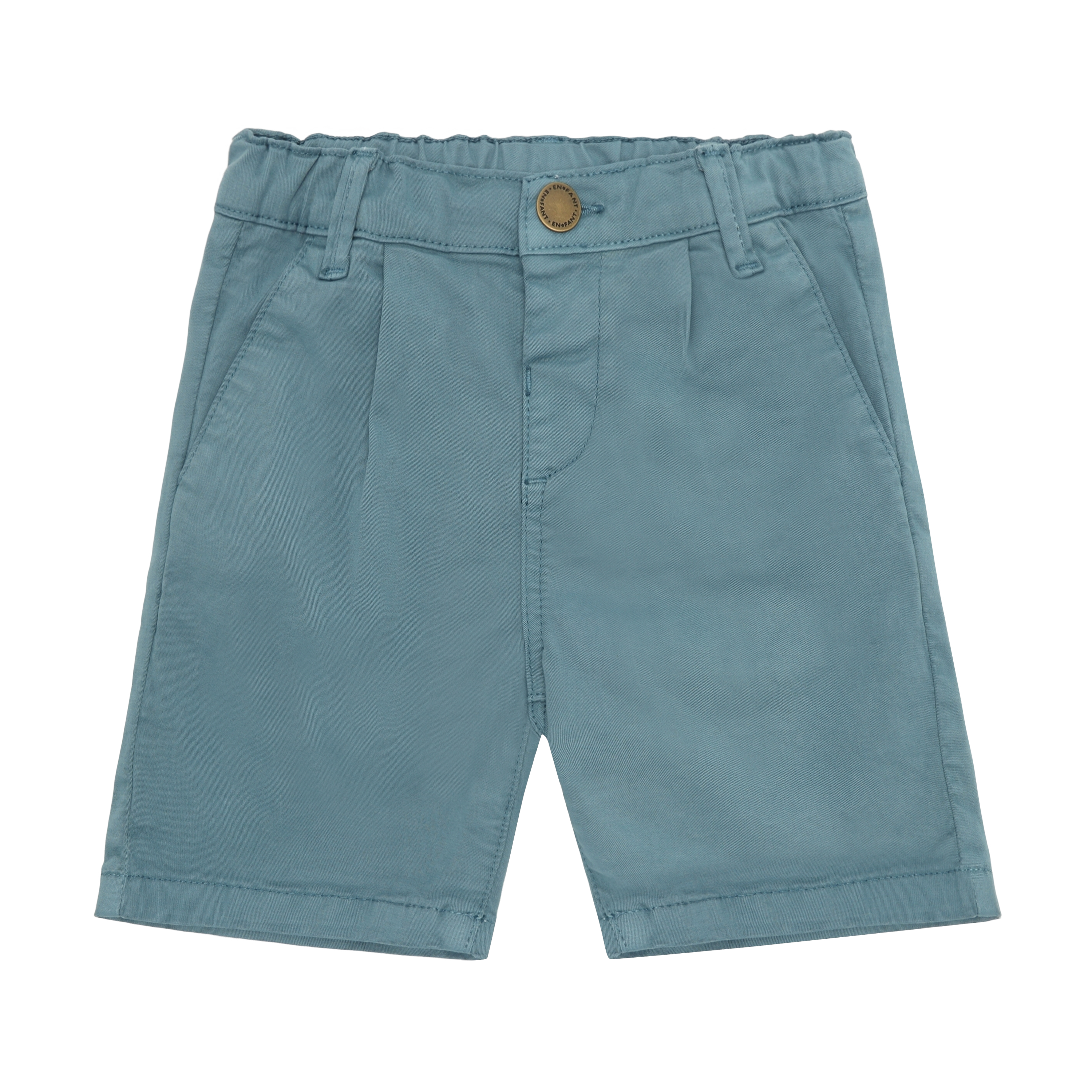 Enfant Enfant - Newborn Shorts Woven - Citadel - Pearls & Swines