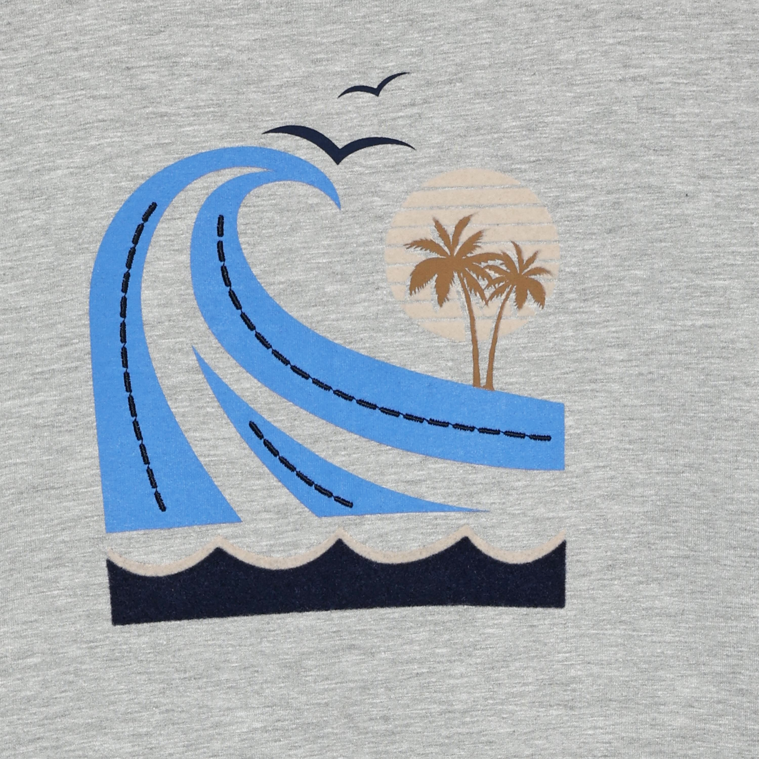 Enfant Enfant - Sweatshirt - Light Grey Melange - Pearls & Swines