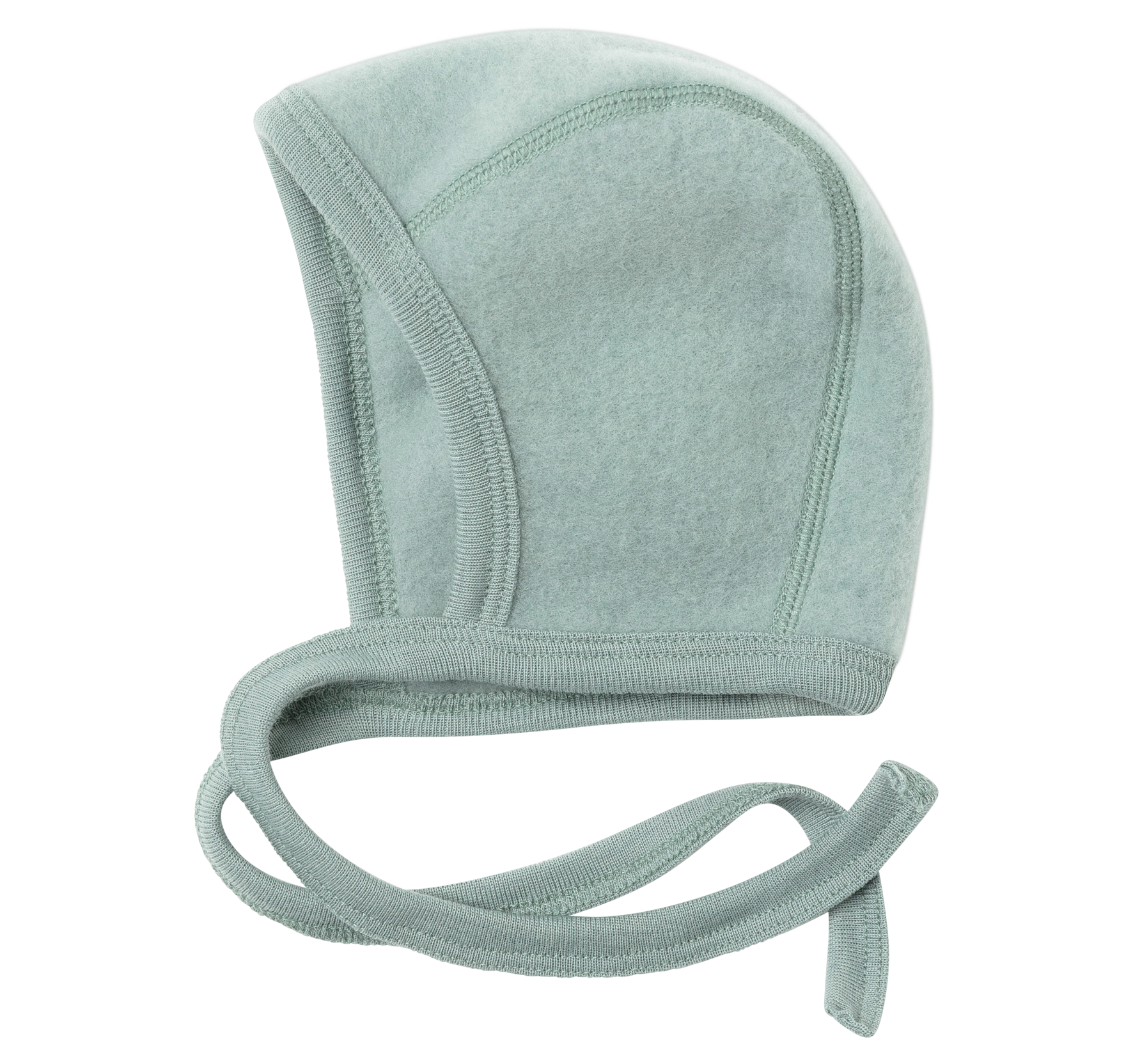 Engel Natur Engel Natur - Wool Bonnet - Mountain Blue Mélange - Pearls & Swines