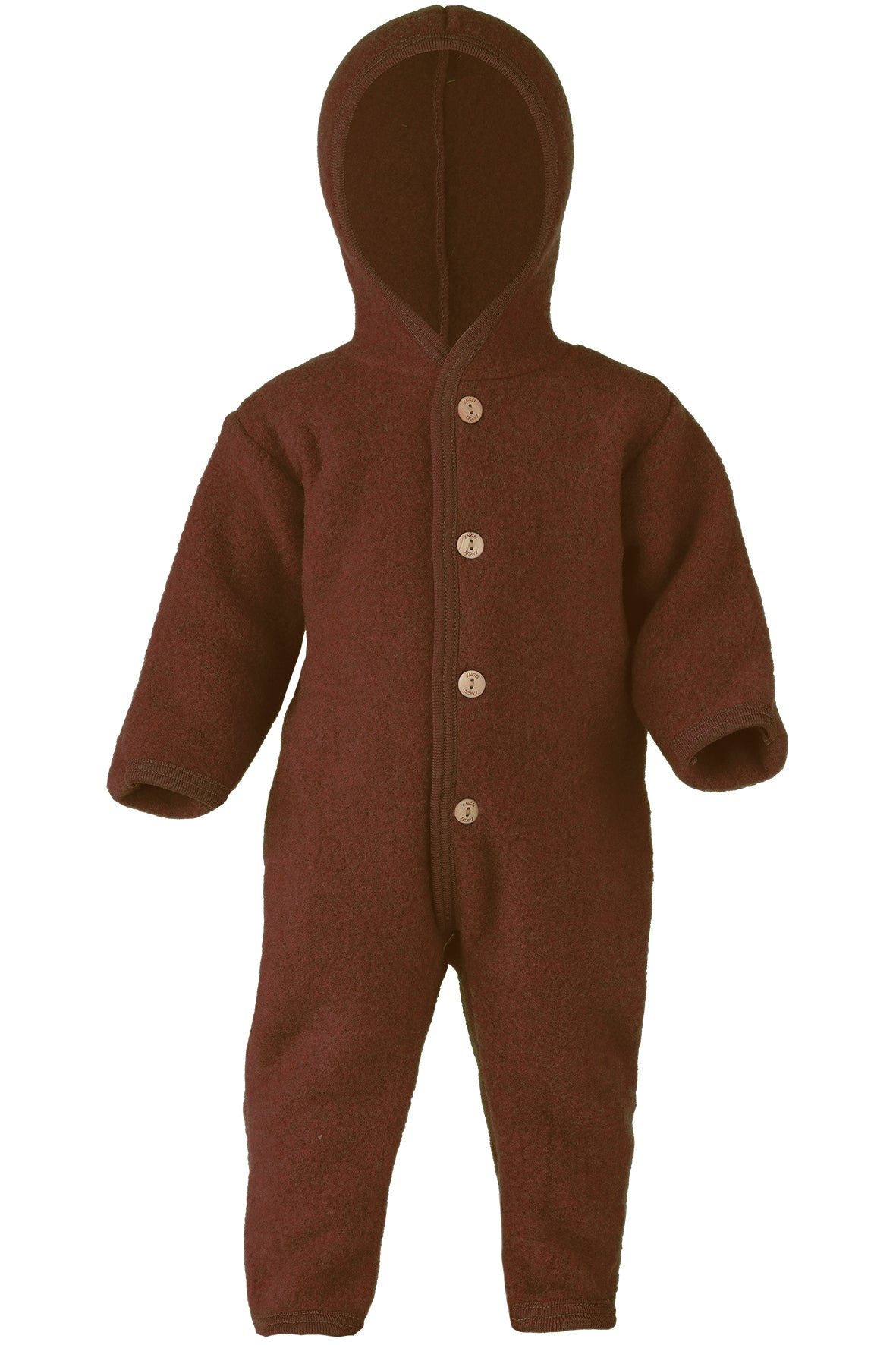 Engel Natur Engel Natur - Wool Overall - Cinnamon Melange - Pearls & Swines