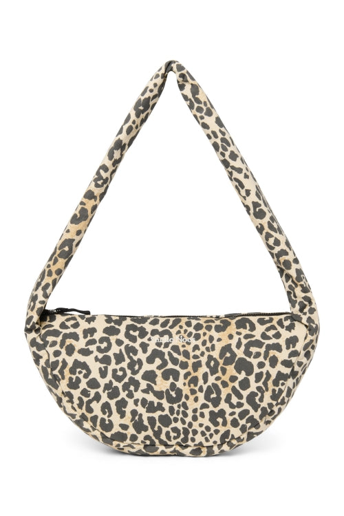 Pearls & Swines Studio Noos - Soft Cotton Mini Cross Body Bag - Leopard - Pearls & Swines