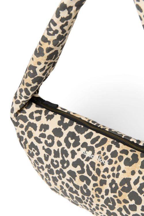 Pearls & Swines Studio Noos - Soft Cotton Mini Cross Body Bag - Leopard - Pearls & Swines