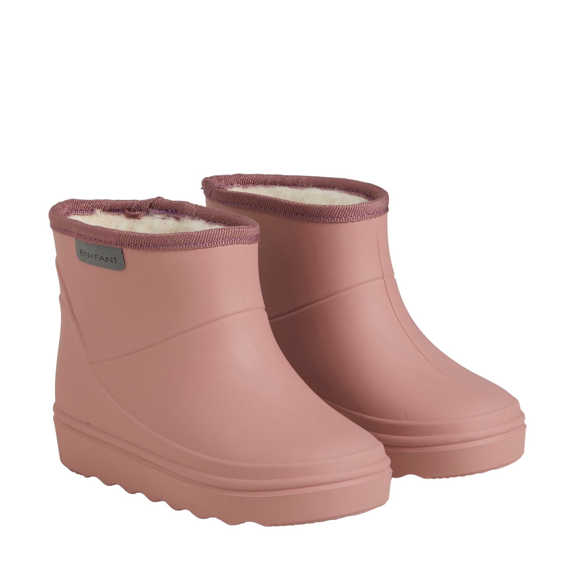 Enfant Enfant - Thermo Boot Short Solid - Old Rose - Pearls & Swines