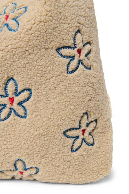 Pearls & Swines Studio Noos - Teddy Mom bag - Ecru Flower Heart - Pearls & Swines