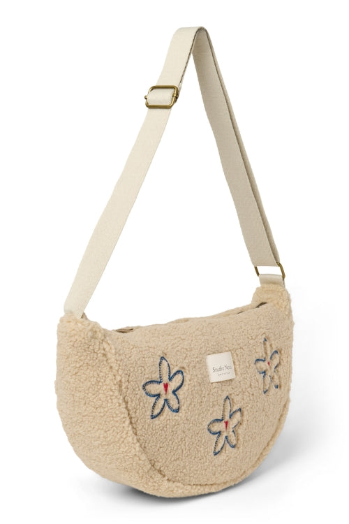 Pearls & Swines Studio Noos - Teddy Fanny Pack - Ecru Flower Hearts - Pearls & Swines