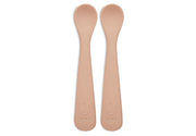 Jollein Jollein - Spoon Silicone - Pale Pink (2 Pack) - Pearls & Swines