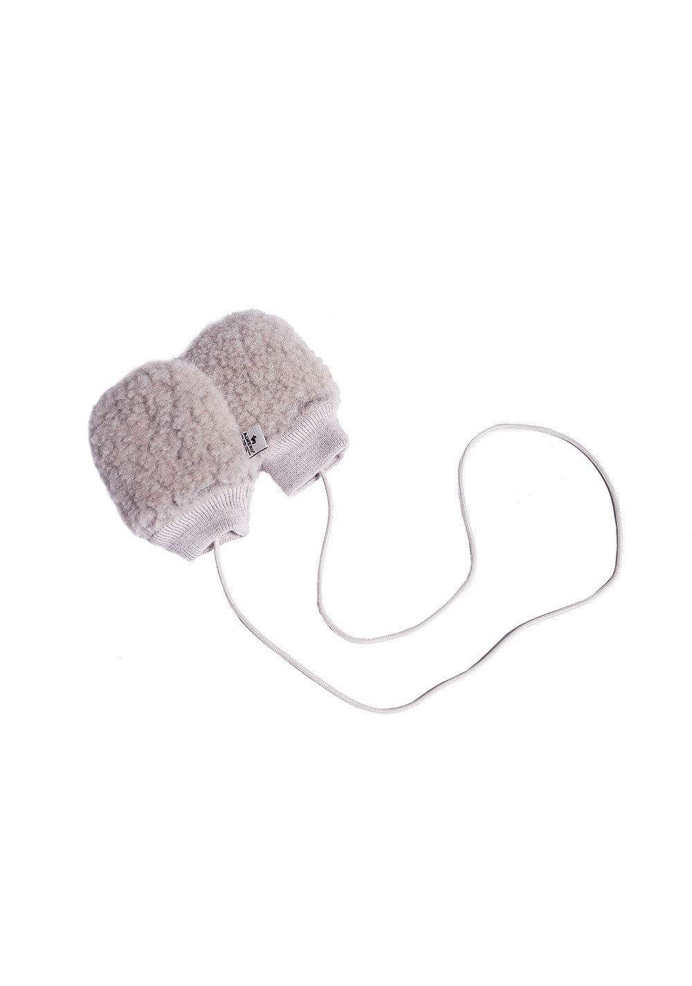 Alwero Alwero - Evers Baby Mittens - Sand brown - Pearls & Swines