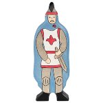 Holtziger - Houten figuur - Dochter