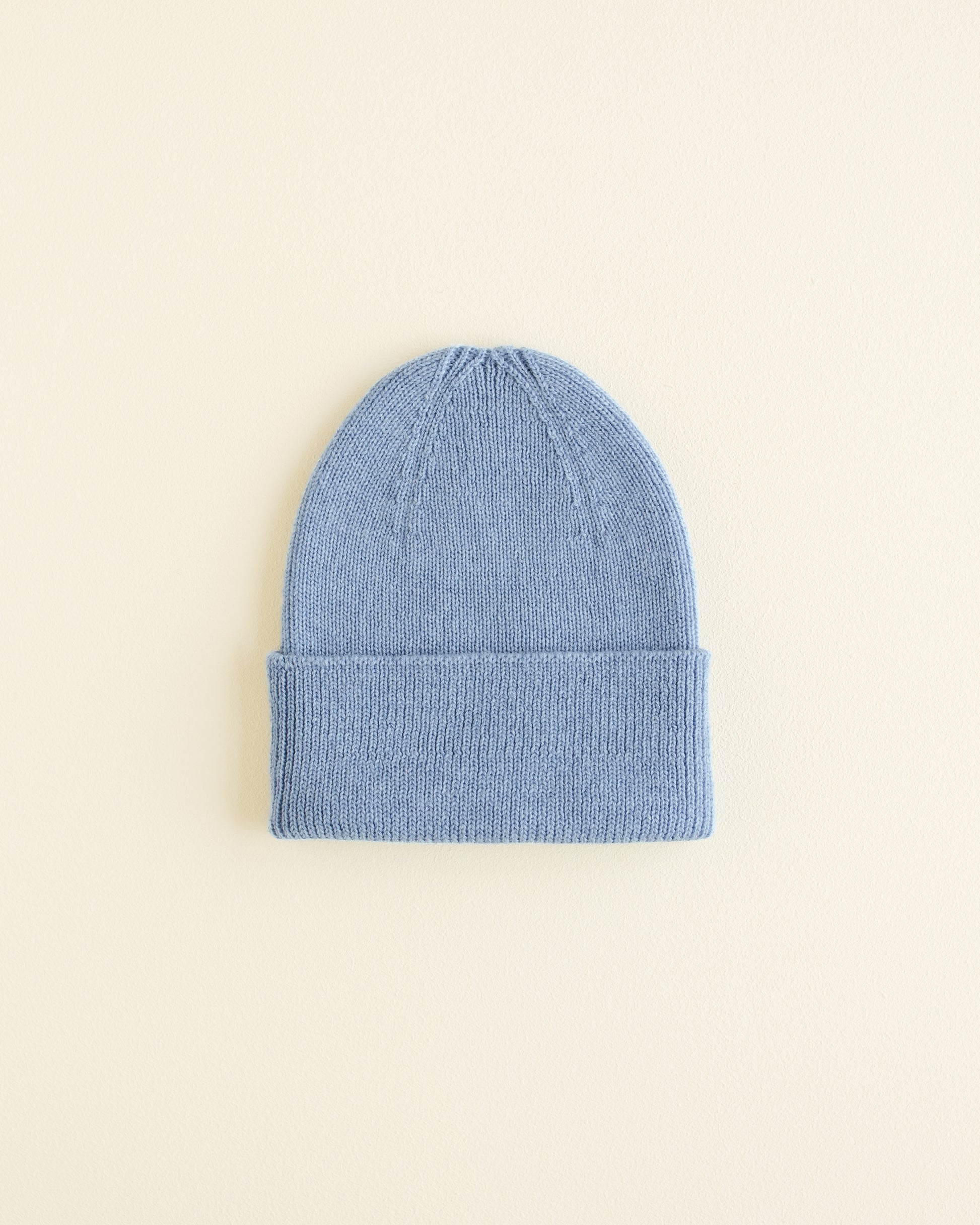 Hvid Hvid - Beanie Fonzie Newborn - Light Blue - Pearls & Swines