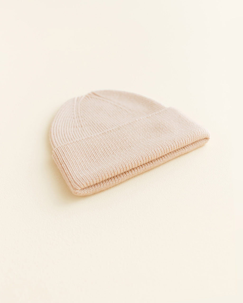 Hvid Hvid - Beanie Fonzie Newborn - Oat - Pearls & Swines