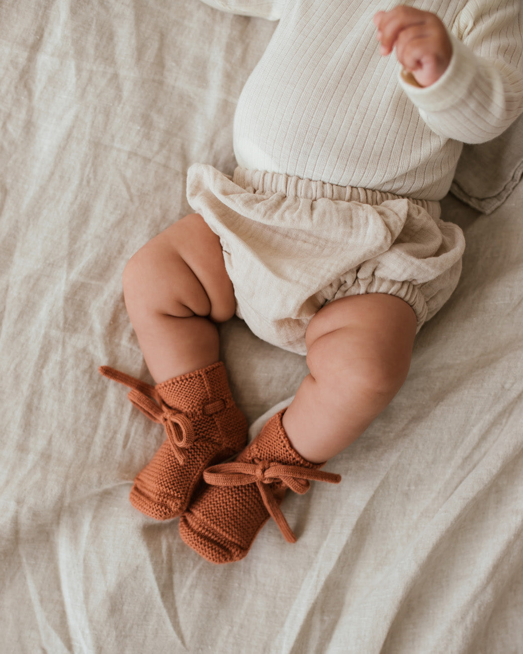 Hvid Hvid - Booties - Brick - Pearls & Swines