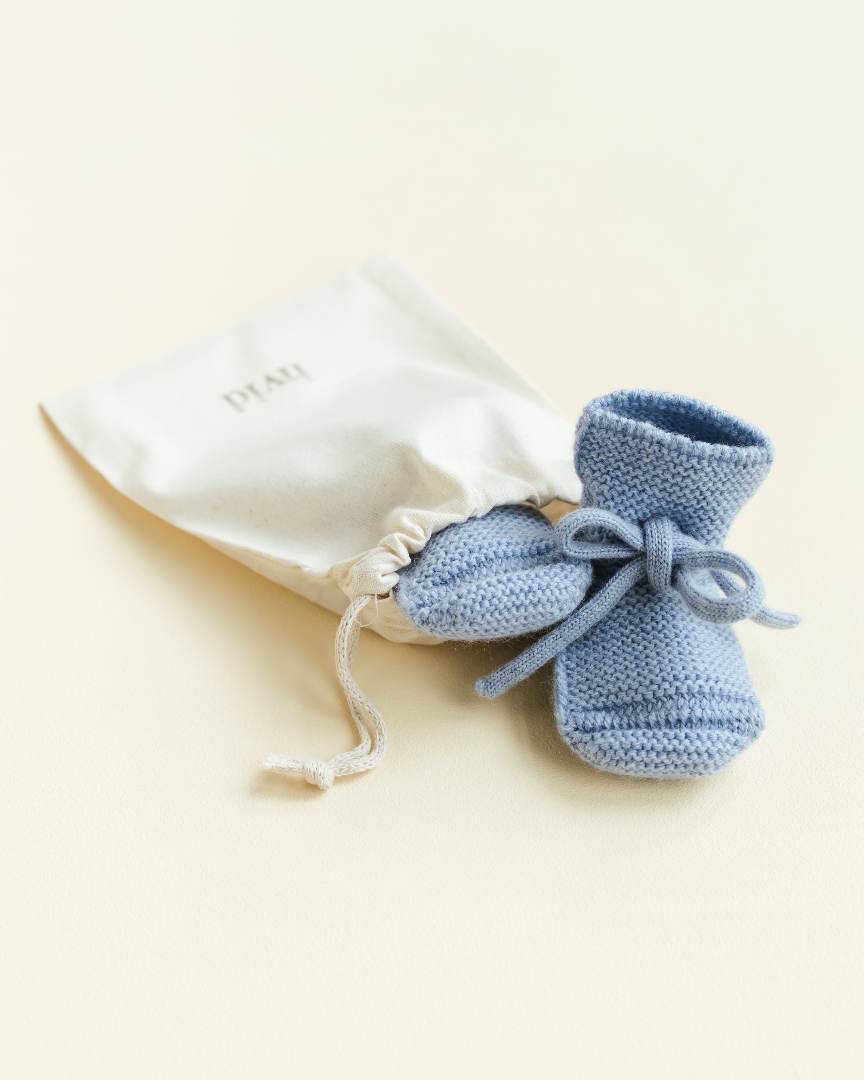 Hvid Hvid - Booties - Light Blue - Pearls & Swines