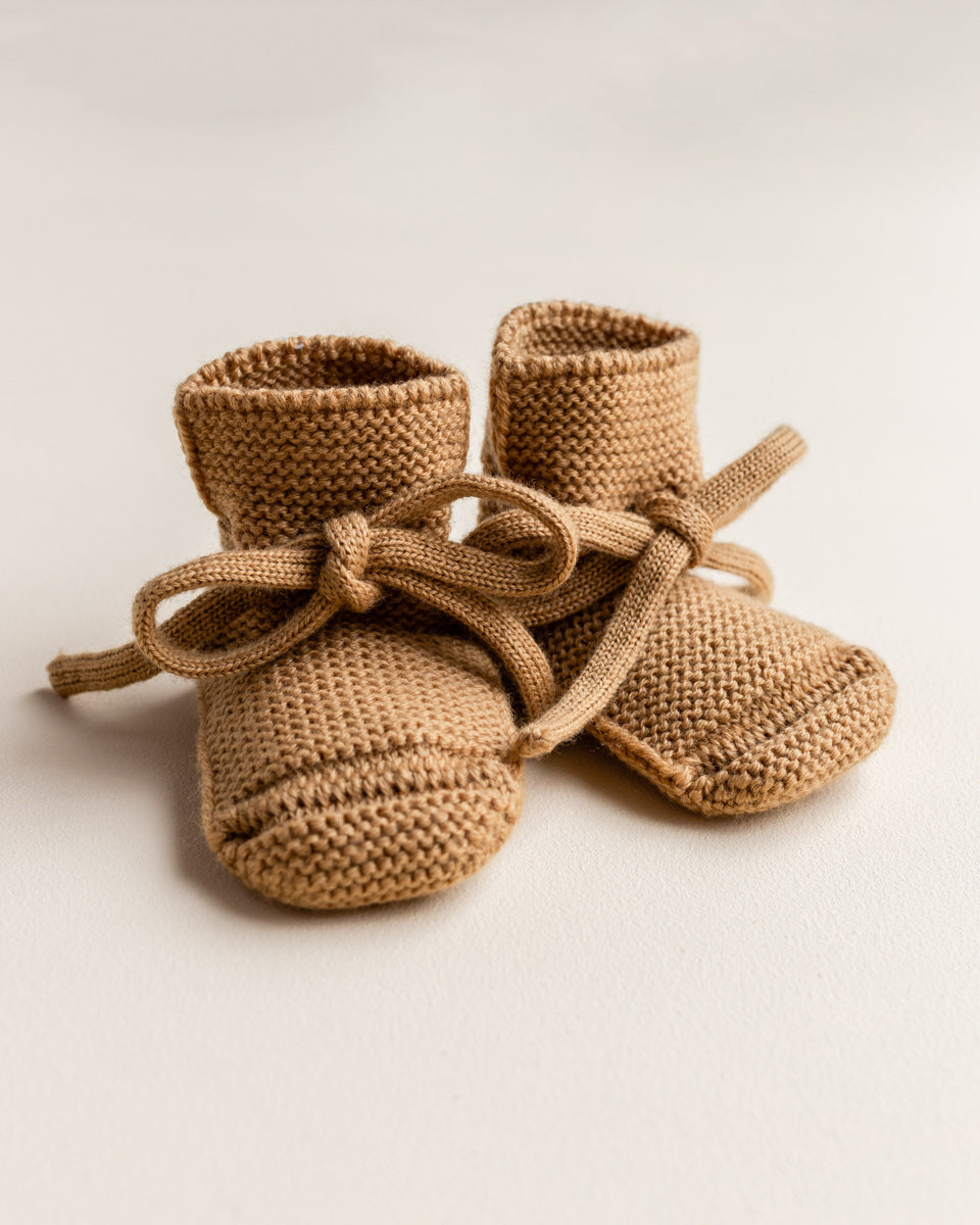 Hvid Hvid - Booties - Ochre - Pearls & Swines