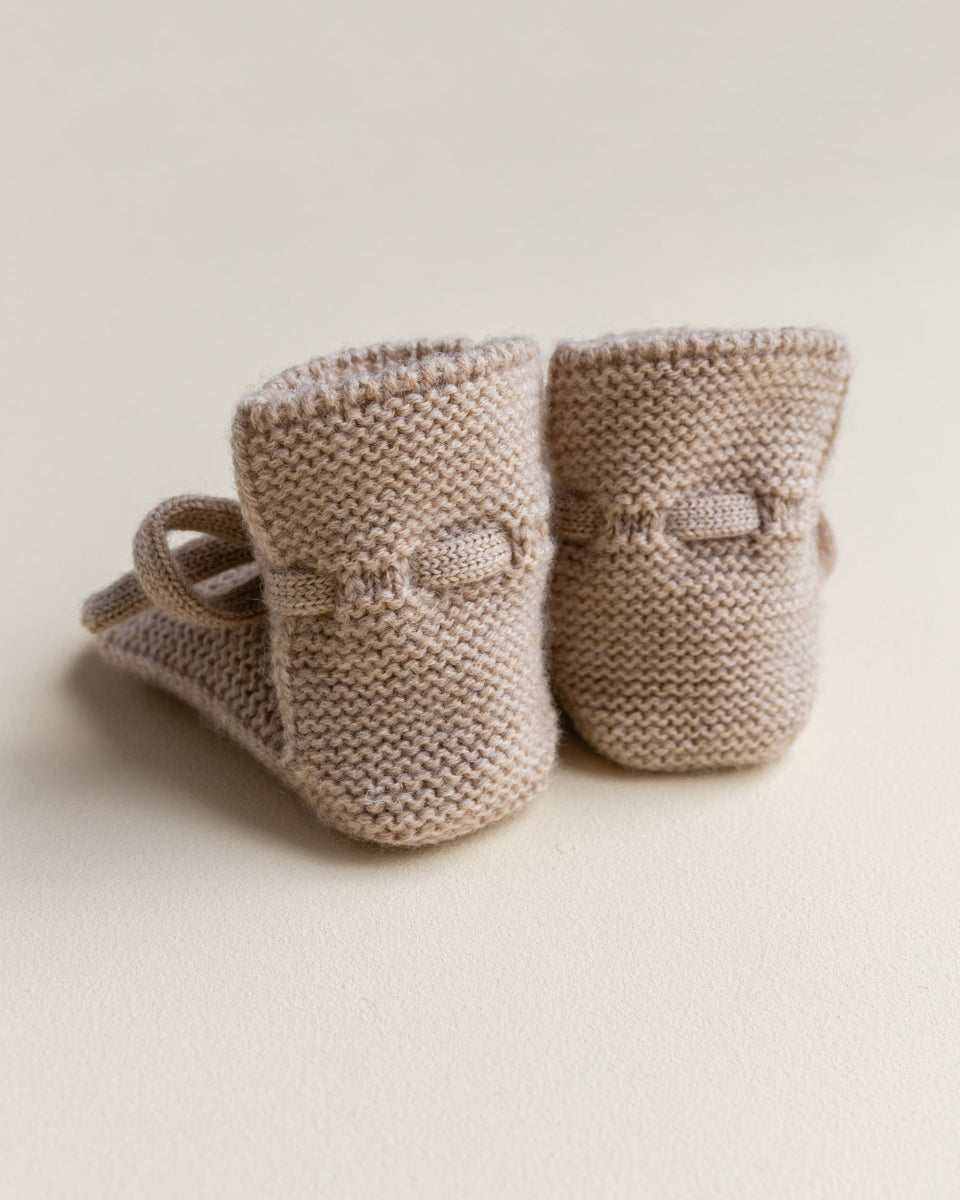 Hvid Hvid - Booties - Sand - Pearls & Swines
